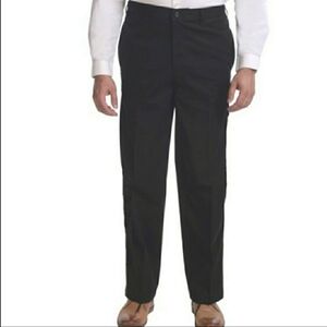 George Men’s Black Dress Pants Big & Short 60x30 Work Career Office EUC